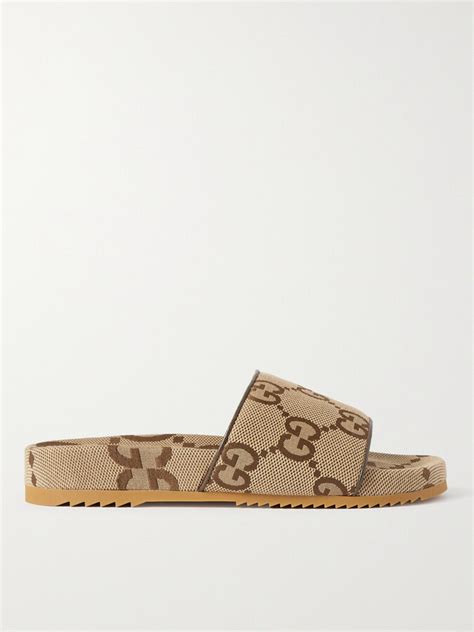 gucci monogram slide|affordable gucci slides.